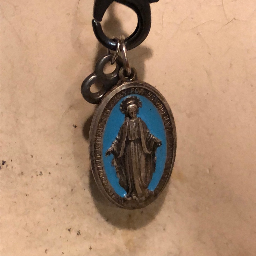 Blessed Mary Medallion Necklace
